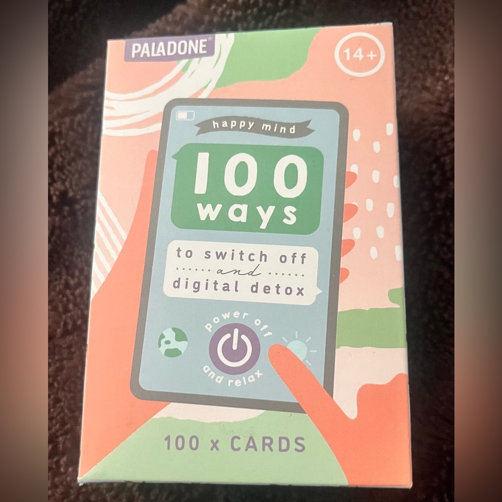 Happy Mind 100 Ways to Switch off and Digital Detox Cards